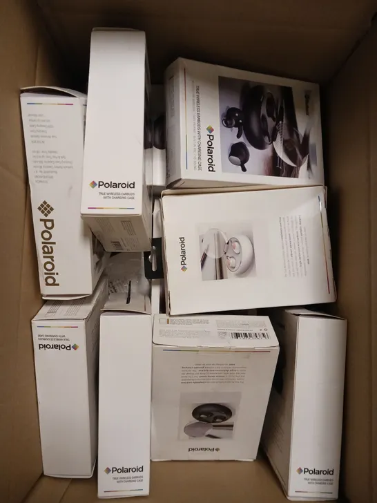 APPROXIMATELY 15 BOXED POLAROID TRUE WIRELESS EARPHONES 