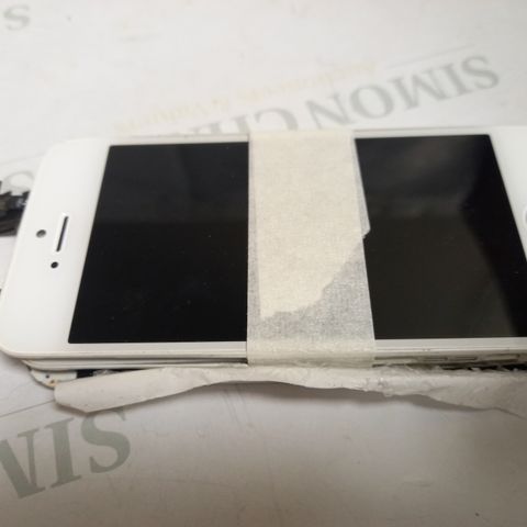 APPROXIMATELY 120 ASSORTED LCD SCREENS FOR ASSORTED PHONES TO INCLUE; IPHONE 5S/5C
