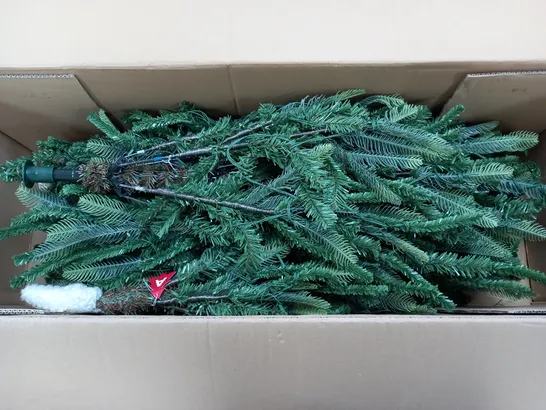 7FT FRASER FIR UPSWEPT PRE-LIT MIXED TIPS CHRISTMAS TREE - COLLECTION ONLY RRP £209.99