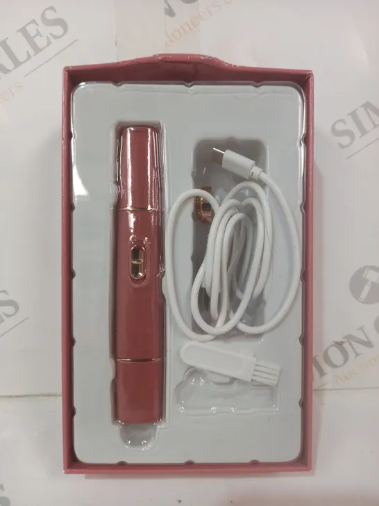 BOXED SIMPLY BEAUTY 2 IN 1 SUPER SMOOTH FACE & BROWS HAIR REMOVER, BLUSH