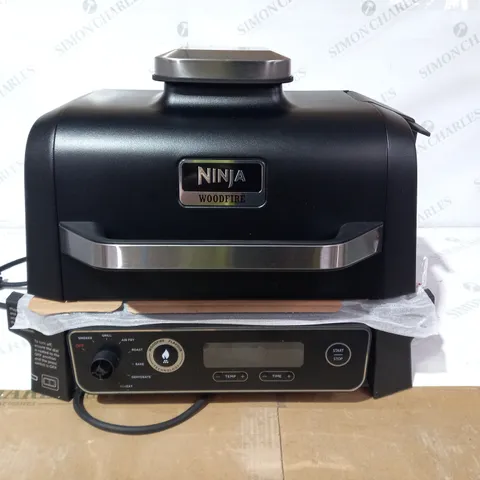 NINJA WOODFIRE ELECTRIC BBQ GRILL & SMOKER WITH AIR FRY FUNCTION OG701UKQ