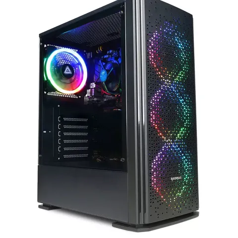 BOXED CYBERPOWER BLAZE GAMING PC - AMD RYZEN 5 5600G, 8GB RAM, 500GB M.2 NVME SSD