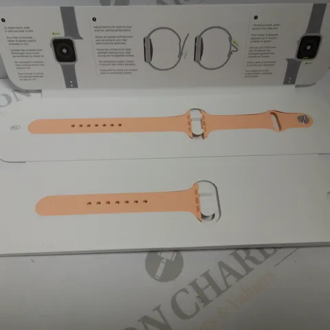 APPLE PEACH SPORT WRIST BAND