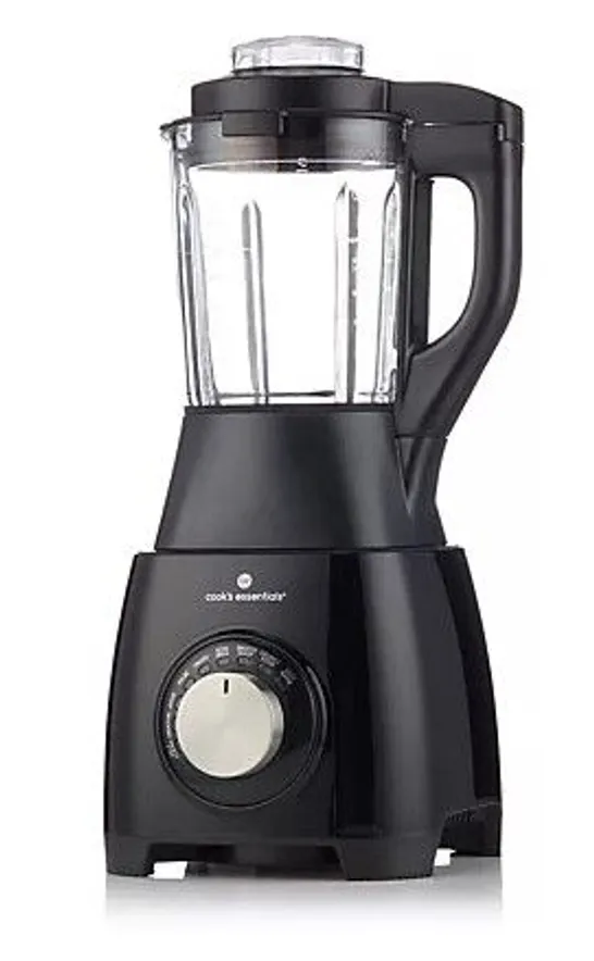 COOK'S ESSENTIALS 1.75L SOUP MAKER & BLENDER BLACK 