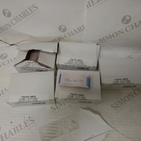 SET OF 5 BOXES OF £10 PAPER NOTEBANDS 