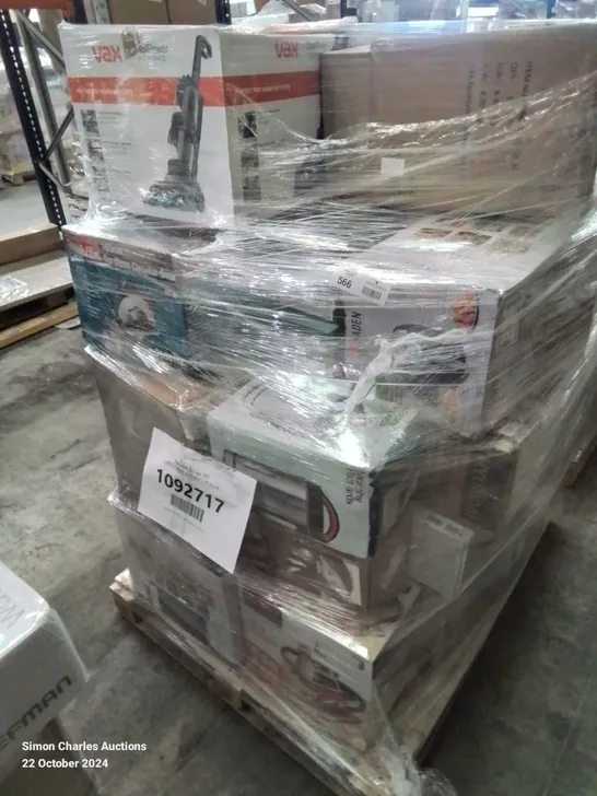 PALLET OF APPROXIMATELY 29 UNPROCESSED RAW RETURN HOUSEHOLD AND ELECTRICAL GOODS TO INCLUDE;