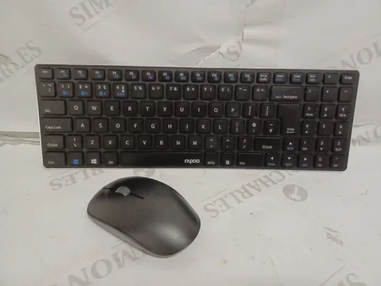 RAPOO MULTI MODE WIRELESS KEYBOARD AND MOUSE - E9100M/E9300/E9300G