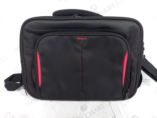 TARGUS CN414EU-71 LAPTOP CASE IN BLACK AND RED