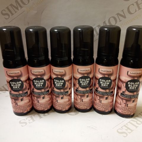 LOT OF APPROX 24 MATRIX COLOUR BLOWDRY SPRAY - ROSE BLONDE	