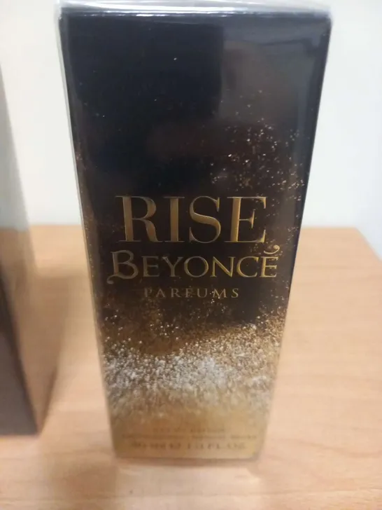 BOXED AND SEALED RISE, BEYONCE PARFUMS EAU DE PARFUM 30ML