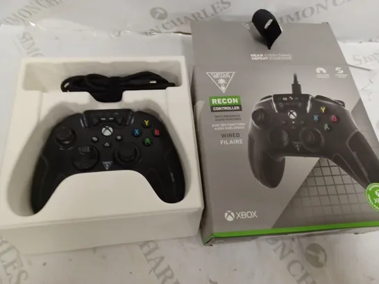 BOXED XBOX TURTLE BEACH WIRED FILAIRE RECON CONTROLLER 