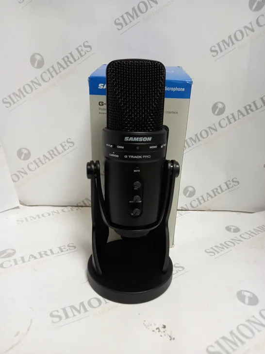 BOXED SAMSON G-TRACK PRO PROFESSIONAL USB STUDIO MICROPHONE