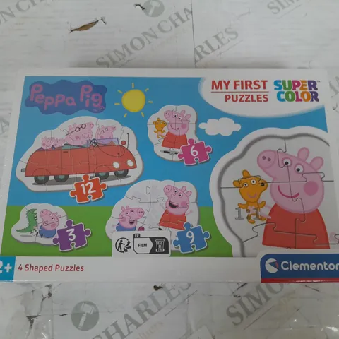 SEALED PEPPA PIG MY FIRST PUZZLES 4 PUZZLE SET