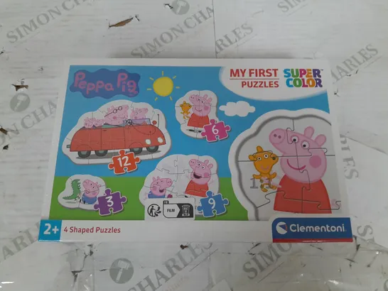 SEALED PEPPA PIG MY FIRST PUZZLES 4 PUZZLE SET