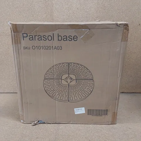 BOXED PARASOL BASE - BLACK