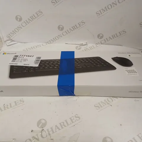 MICROSOFT WIRELESS 900 DESKTOP - KEYBOARD AND MOUSE COMBO