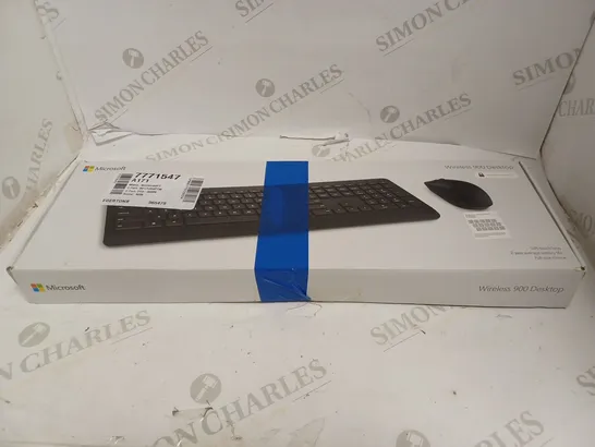 MICROSOFT WIRELESS 900 DESKTOP - KEYBOARD AND MOUSE COMBO