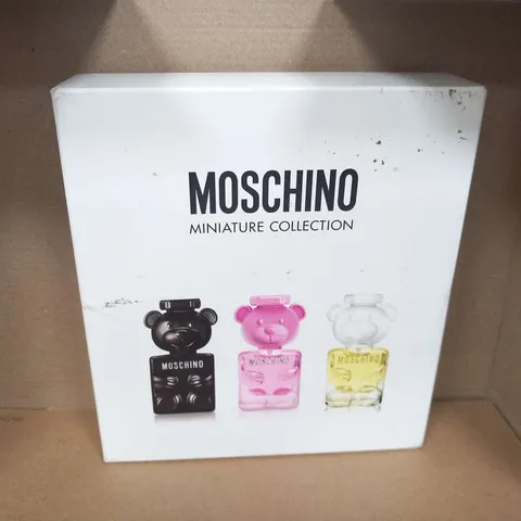 BOXED MOSCHINO MINIATURE COLLECTION 