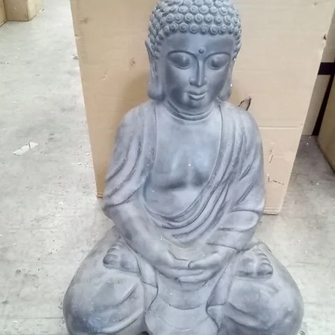 BOXED LARGE SITTING BUDHA FIGURE