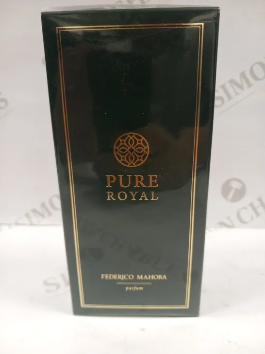 BOXED AND SEALED FEDERICO MAHORA PURE ROYAL PARFUM 50ML