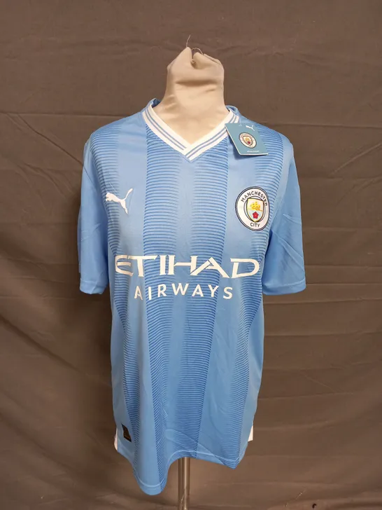 PUMA MANCHESTER CITY FOOTBALL CLUB SHIRT - MEDIUM