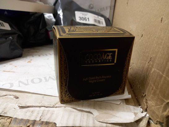 COCOAGE COSMETICS 24K GOLD RICH ROCOCO NIGHT CREAM