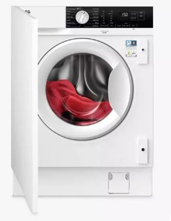 AEG LFX6G7434BI, INTEGRATED WASHING MACHINE, 7KG LOAD, 1400RPM SPIN, WHITE