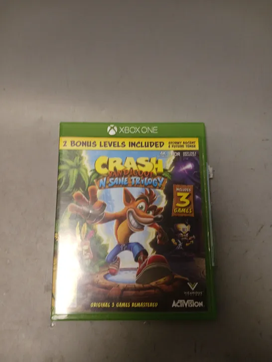 CRASH BANDICOOT N-SANE TRILOGY FOR XBOX ONE