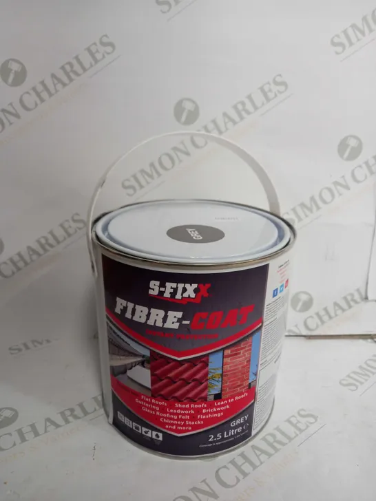 S-FIXX FIBRE COAT GREY PAINT 