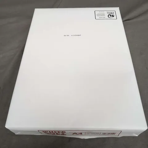 BOX OF FIVE REAMS OF WHITE COPY A4 PAPER