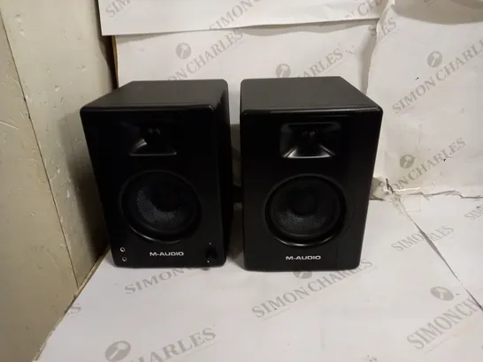 M-AUDIO BX4 - 120-WATT POWERED DESKTOP COMPUTER SPEAKERS