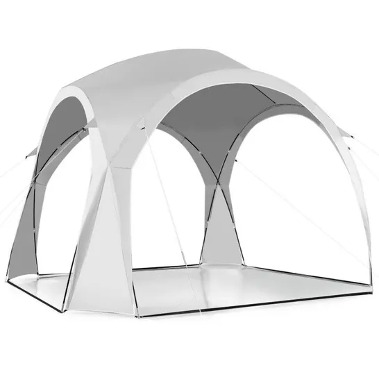 BOXED COSTWAY 11  X 11 FEET PATIO SUN SHADE SHELTER CANOPY TENT PORTABLE UPF 50+ OUTDOOR BEACH - WHITE