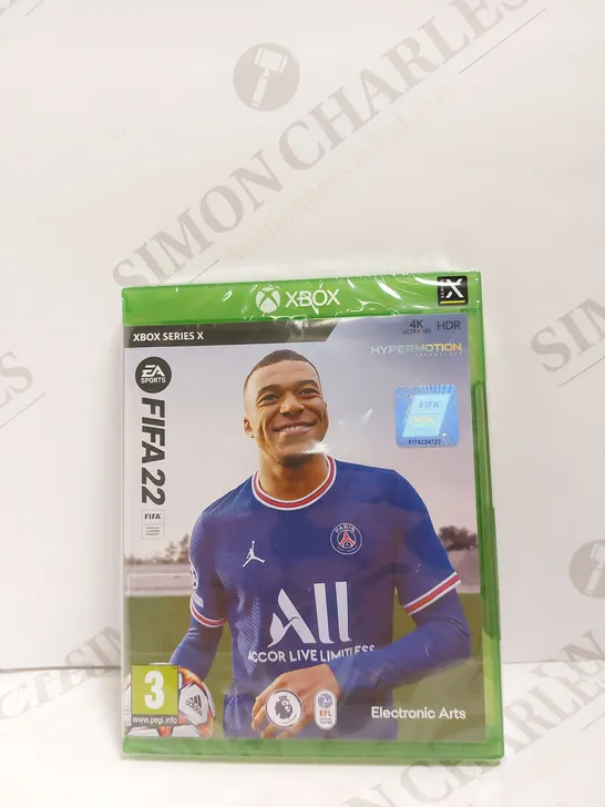 SEALED FIFA 22 FOR XBOX