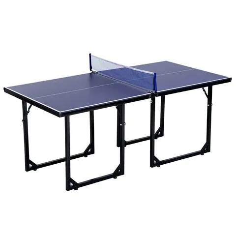 BOXED AALIAS SOL 24 OUTDOOR 76CM L MULTI GAME PING PONG TABLE WITH LEG LEVELERS