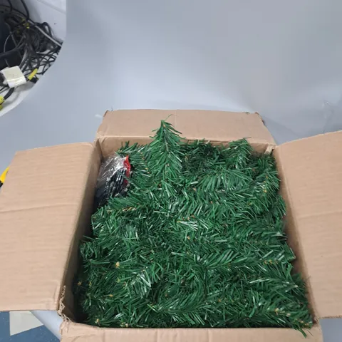 BOX OF CHRISTMAS TREE ARMS AND LIGHTS