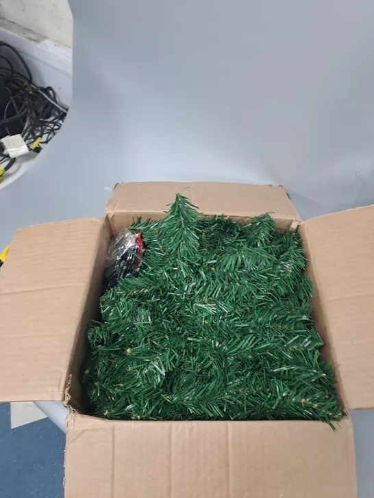 BOX OF CHRISTMAS TREE ARMS AND LIGHTS