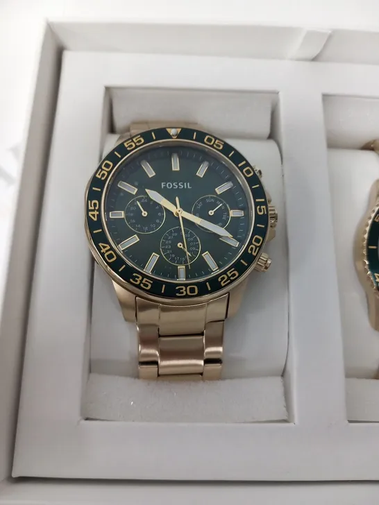 BOXED FOSSIL HIS AND HERS WRIST WATCH COLLECTION