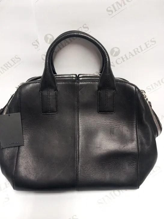 ALEXANDER WANG JAMIE NAPPA BLACK/RHODIUM BAG