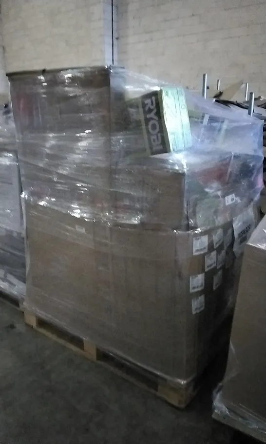 PALLET OF APPROXIMATELY 31 UNPROCESSED RAW RETURN HOUSEHOLD AND ELECTRICAL GOODS TO INCLUDE;