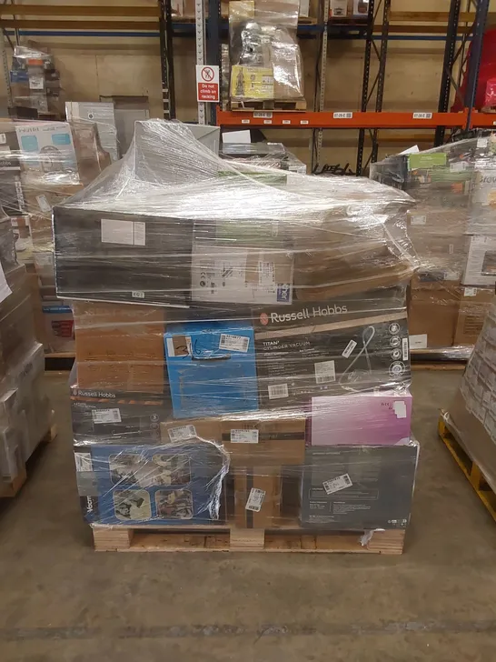 PALLET OF APPROXIMATELY 36 UNPROCESSED RAW RETURN HOUSEHOLD AND ELECTRICAL GOODS TO INCLUDE;