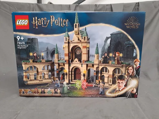 BOXED LEGO HARRY POTTER THE BATTLE OF HOGWARTS 76415 RRP £74.99