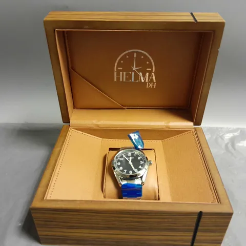 MENS HELMHA DH WATCH –  STAINLESS STEEL STRAP – 3ATM WATER RESISTANT