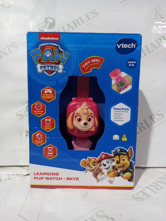 VTECH PAW PATROL LEARNING PUP WATCH - SKYE