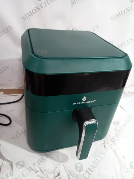 BOXED COOK'S ESSENTIALS AIR FRYER - EMERALD