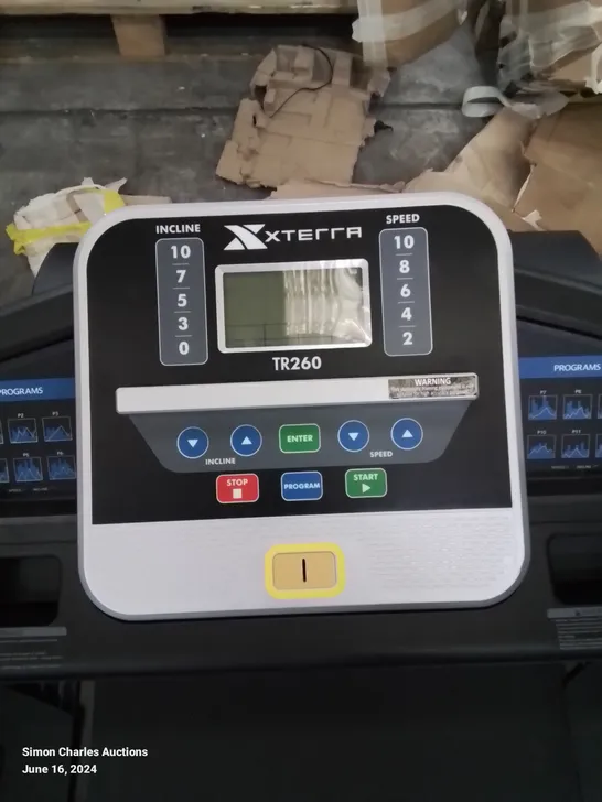 XTERRA TR260 TREADMILL  RRP £499