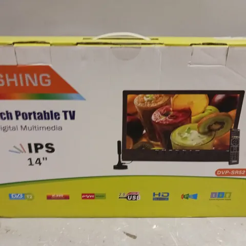 BOXED ZOSHING 13.1" PORTABLE TELEVISION 