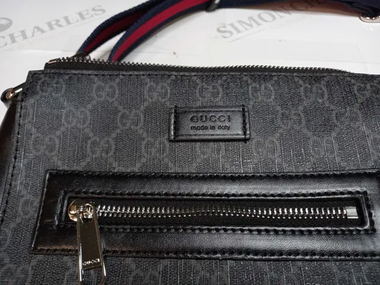 GUCCI CROSSBODY BAG IN GREY/BLACK