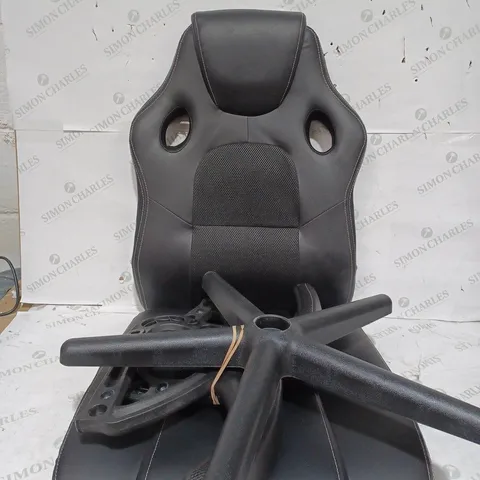 UNBRANDED BLACK GAMING CHAIR 