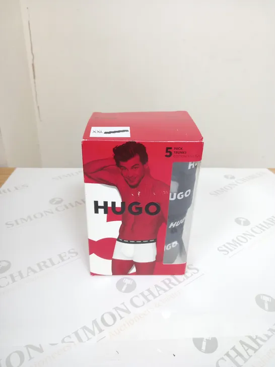 BOXED HUGO BOSS BOXER - 5 PACK - XXL