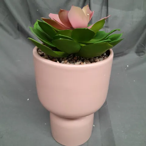 BOXED BUNDLEBERRY BY AMANDA HOLDEN STANDING PLANTER WITH FAUX SUCCULENT